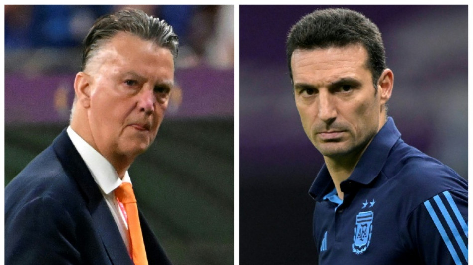 Mondial: Scaloni - Van Gaal, le novice argentin face au ma&icirc;tre n&eacute;erlandais