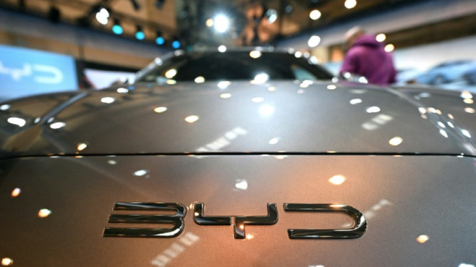 EVs boost German auto sales, Tesla falls again