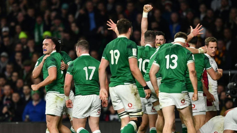 Six nations: l'Irlande met la pression sur les Bleus apr&egrave;s sa victoire contre l'Angleterre