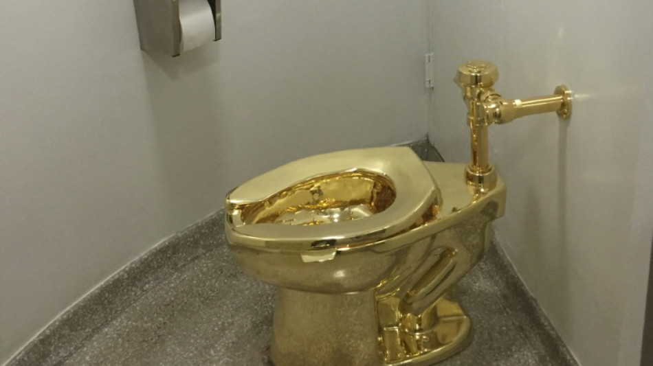 Two UK men jailed for 'brazen' gold toilet heist