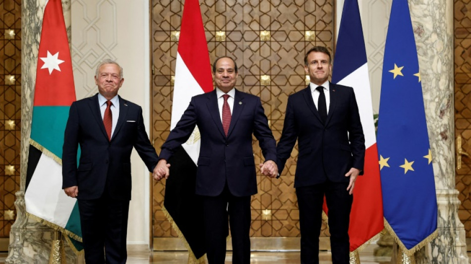 Gipfel in Kairo: Frankreich und &Auml;gypten fordern R&uuml;ckkehr zu Waffenruhe im Gazastreifen