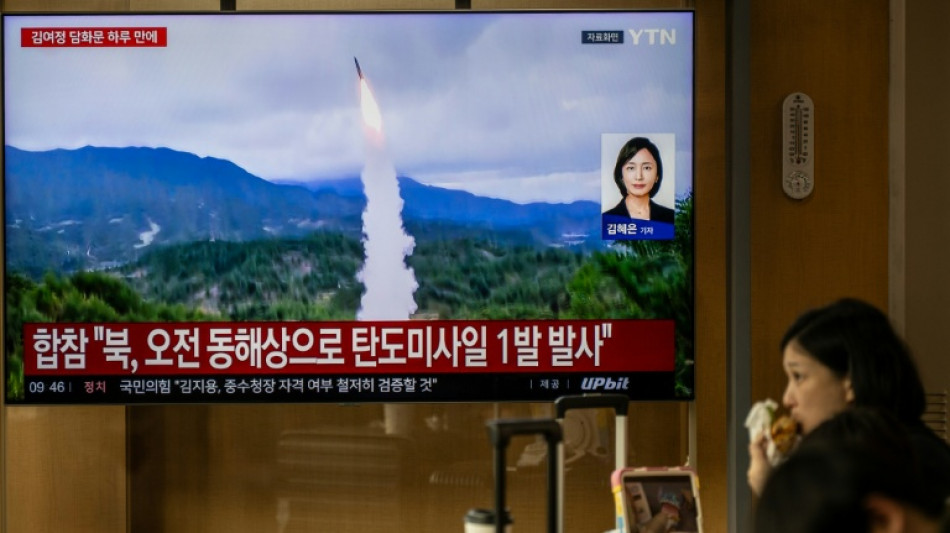  La Cor&eacute;e du Nord affirme avoir lanc&eacute; un missile balistique utilisant l'IA 
