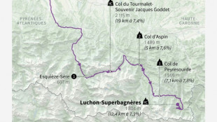 La 14e &eacute;tape du Tour de France: un "marathon en montagne" jusqu'&agrave; Superbagn&egrave;res