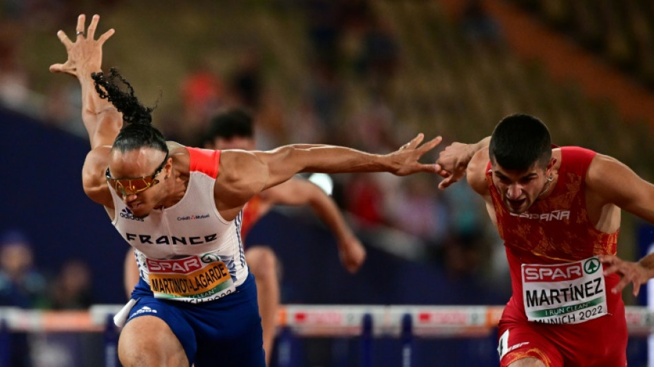 Euro d'athl&eacute;tisme: Martinot-Lagarde 2e, Kwaou-Mathey 3e sur 110 m haies