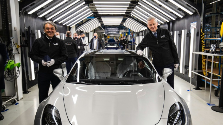 Alpine: Renault joue son avenir &eacute;lectrique et haut de gamme &agrave; Dieppe