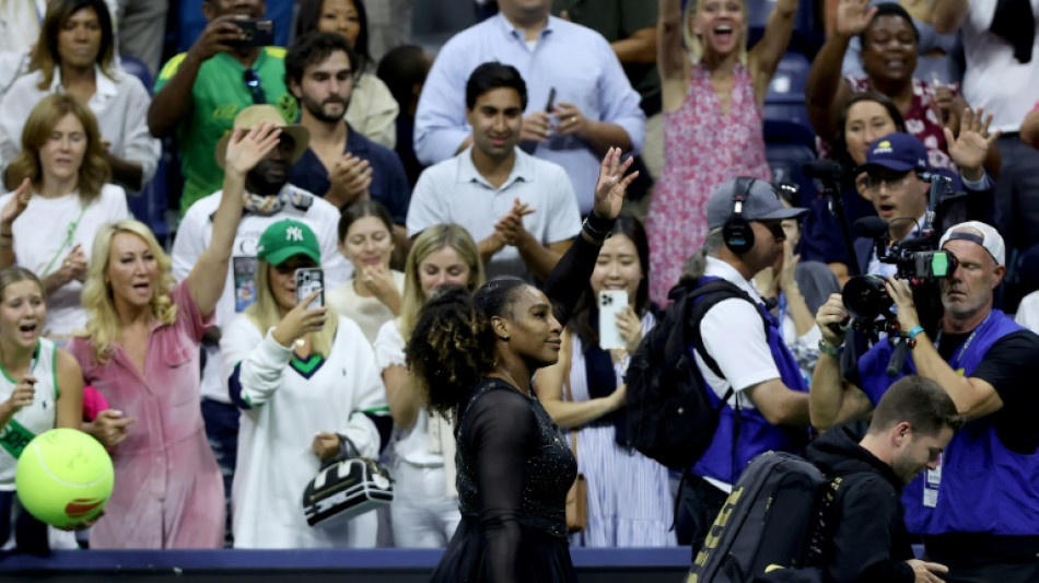 US Open dream over as Serena bows out, Medvedev through