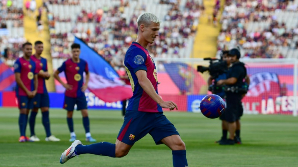 El Barcelona pierde durante un mes a Dani Olmo, lesionado en el muslo