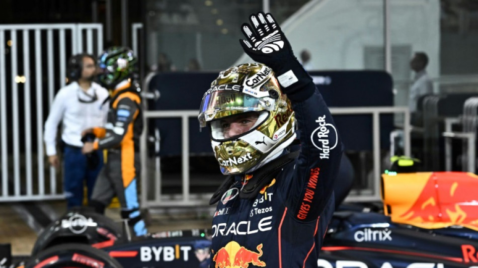 Verstappen on pole as Red Bull lock-out Abu Dhabi front row