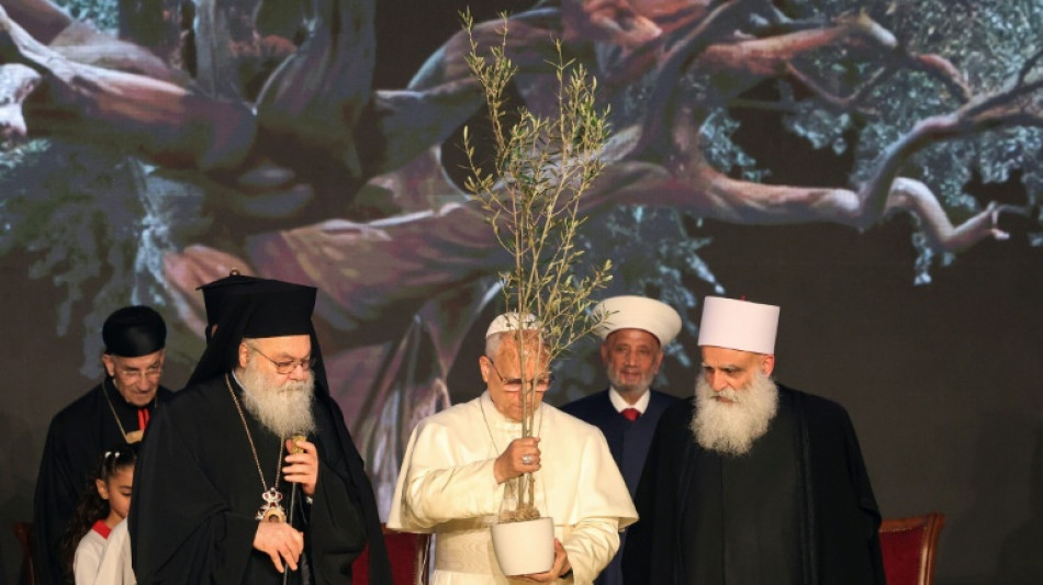 Papst ruft Religions-Vertreter im Libanon zu Toleranz und Gewaltfreiheit auf