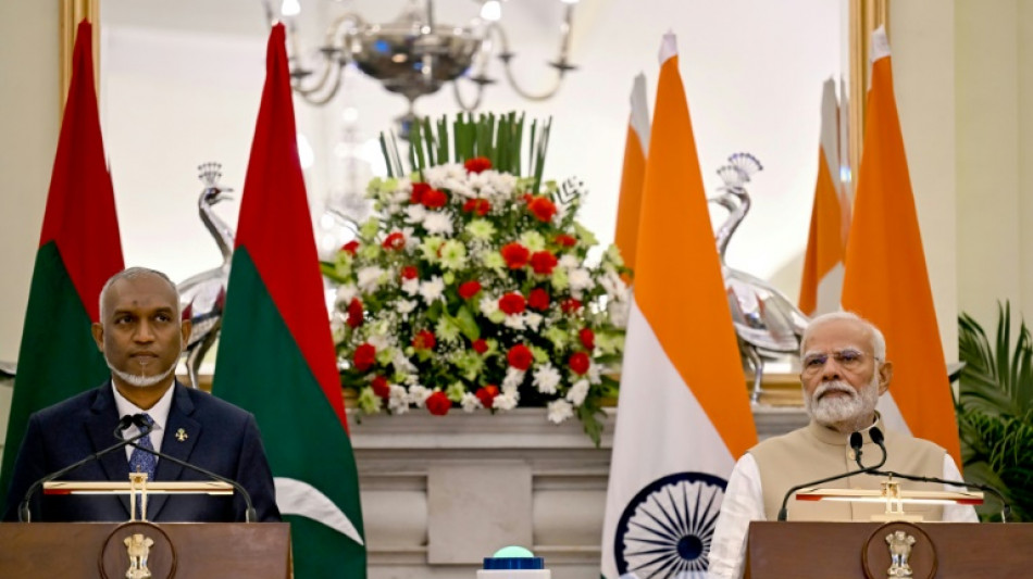 Le pr&eacute;sident des Maldives en visite d'Etat en Inde pour relancer la coop&eacute;ration bilat&eacute;rale