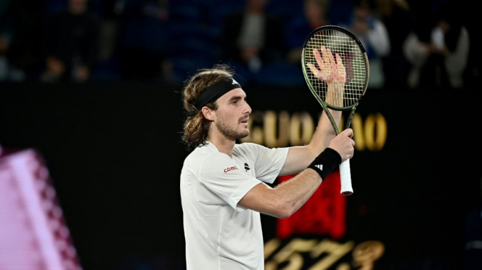 Tsitsipas right at home in Australian Open demolition