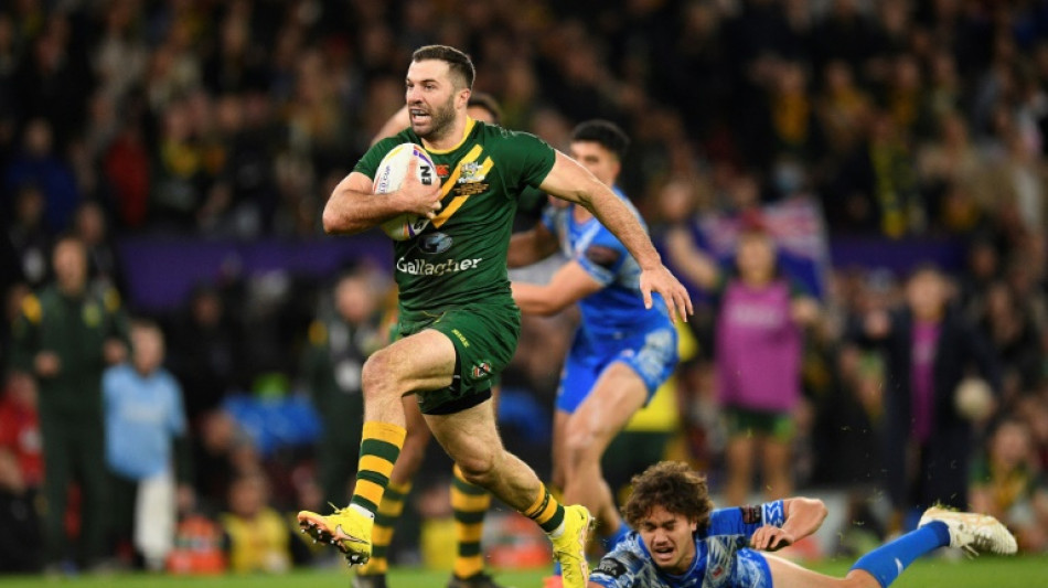 Tedesco guides Australia past Samoa to retain Rugby League World Cup title