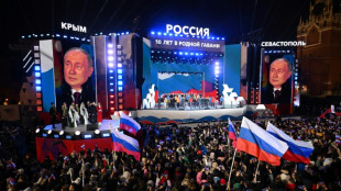 Nach Wiederwahl: Putin rühmt vor Menschenmenge "Heimkehr" ukrainischer Gebiete