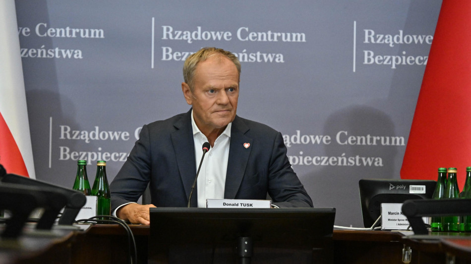 Tusk, 'l'escalation delle azioni russe sta diventando realt&agrave;' 
