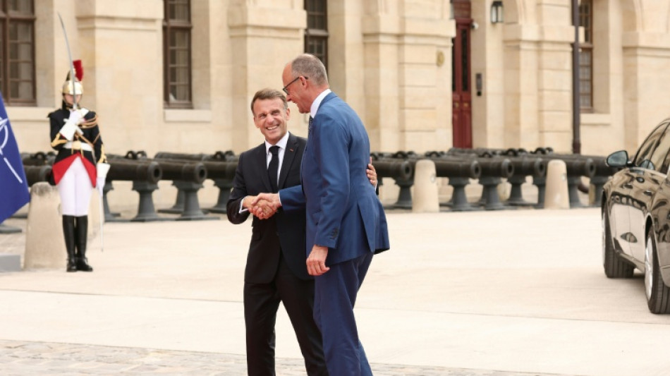  Merz und Macron treffen sich vor deutsch-franz&ouml;sischem Ministerrat 