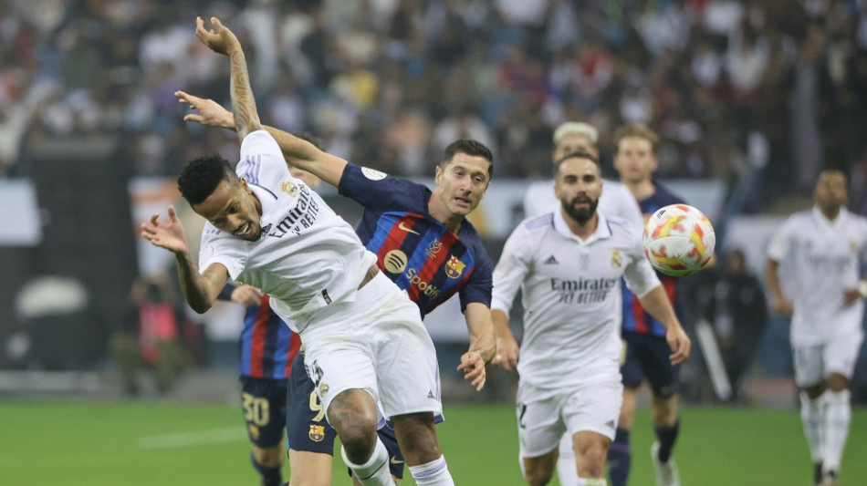 3:1 gegen Real: Erster Barca-Titel mit Lewandowski