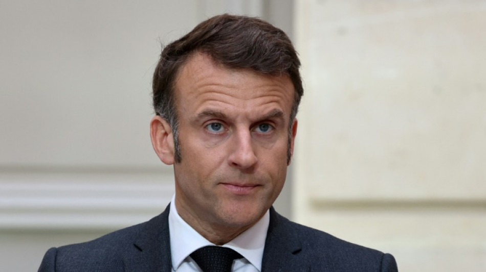 Macron r&eacute;unit jeudi les "repr&eacute;sentants des fili&egrave;res impact&eacute;es" par les droits de douane de Trump