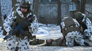 Las fuerzas ucranianas se entrenan para el combate en pueblo fantasma de Chernóbil