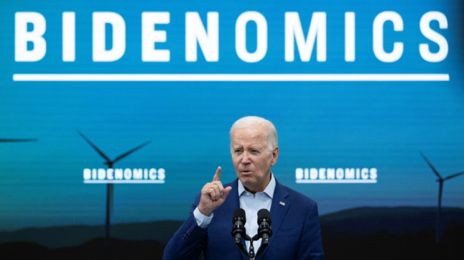 Biden targets China as he touts manufacturing revival at home