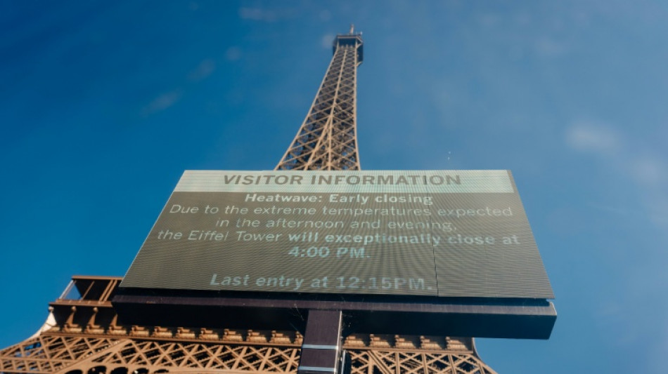  Paris landmarks shutter early as France bakes in latest heatwave 