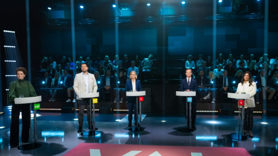  Enges Rennen zwischen Mitte-Rechts-B&uuml;ndnis und Linken bei Wahl in Schweden erwartet 