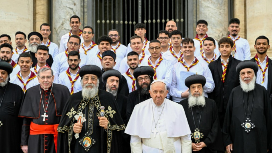 Papa Francisco recebe líder copta em audiência inédita no Vaticano