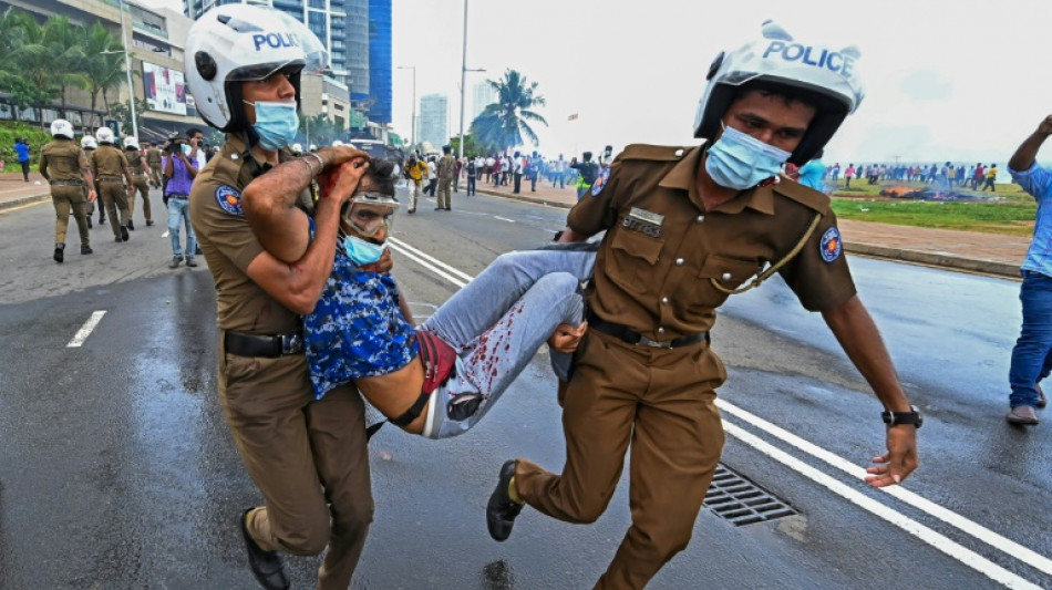 Sri Lanka imposes curfew after violent clashes