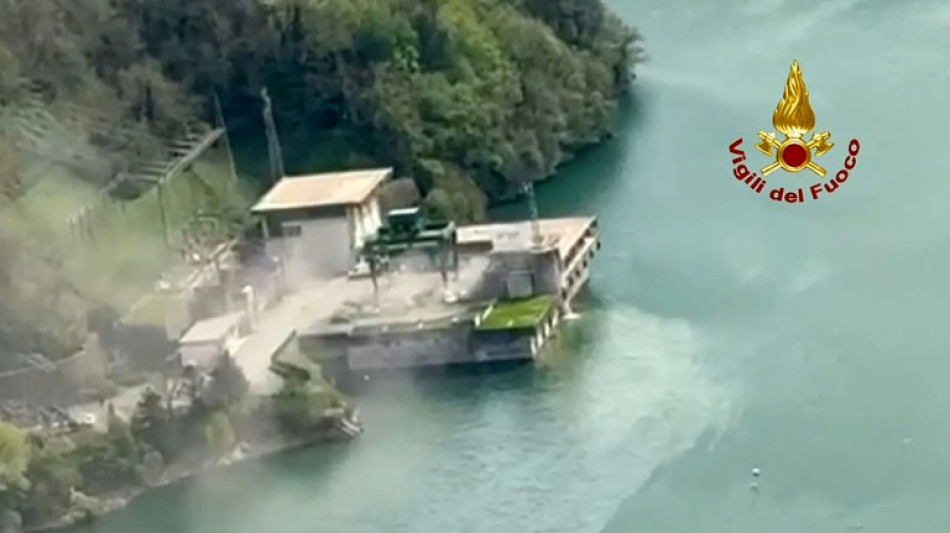 Explosion dans une centrale hydro&eacute;lectrique en Italie: trois morts et six disparus