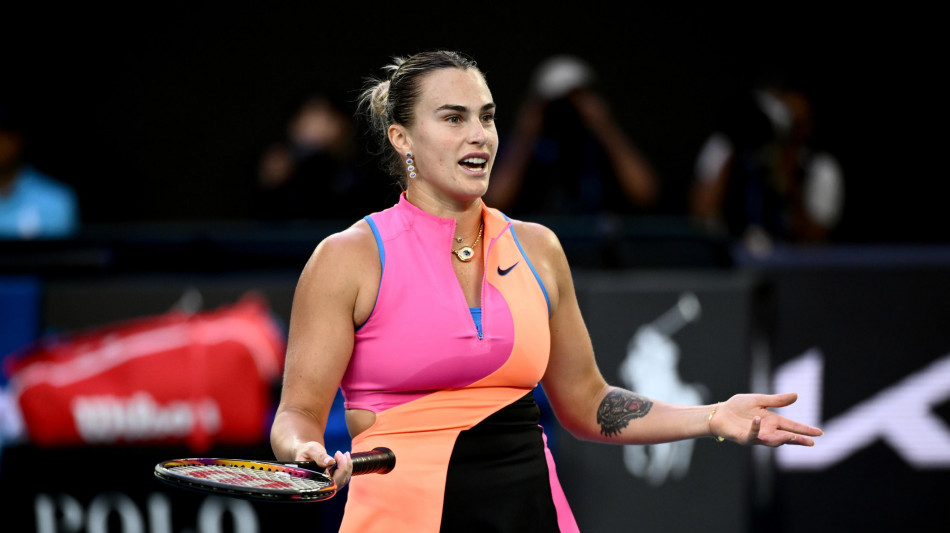 Australian Open: Sabalenka batte Svitolina e va in finale
