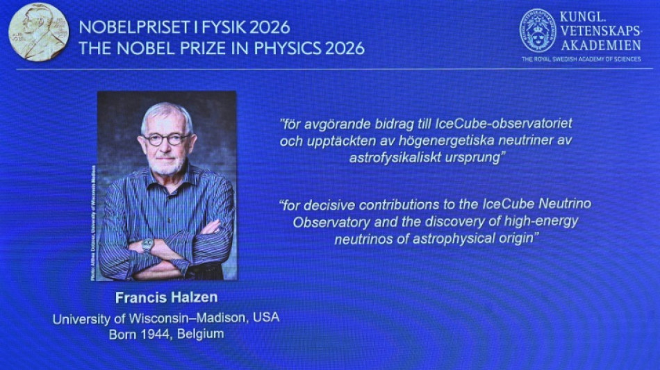  Le Nobel de physique au Belge Francis Halzen pour ses travaux sur les neutrinos en Antarctique 