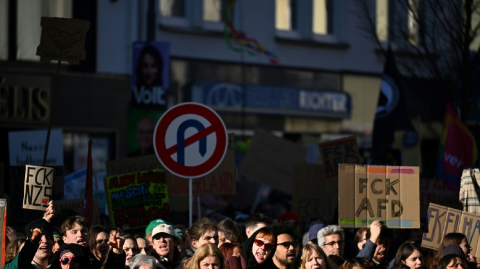 Mobilisation massive en Allemagne contre l'extr&ecirc;me droite