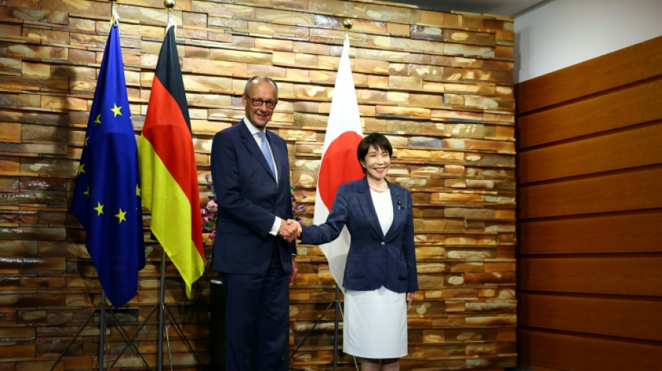  Gegenpol zu China und USA: Merz wirbt f&uuml;r neue Wirtschaftsallianz mit Japan 