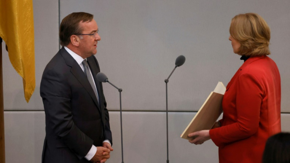 Neuer Verteidigungsminister Pistorius vor Bundestag vereidigt