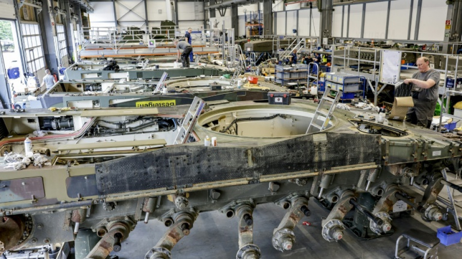  German defence giants battle over military spending ramp-up 