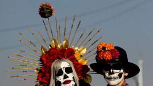 A Mexico, plus d'un million de personnes au d&eacute;fil&eacute; pr&eacute;ludant au Jour des morts