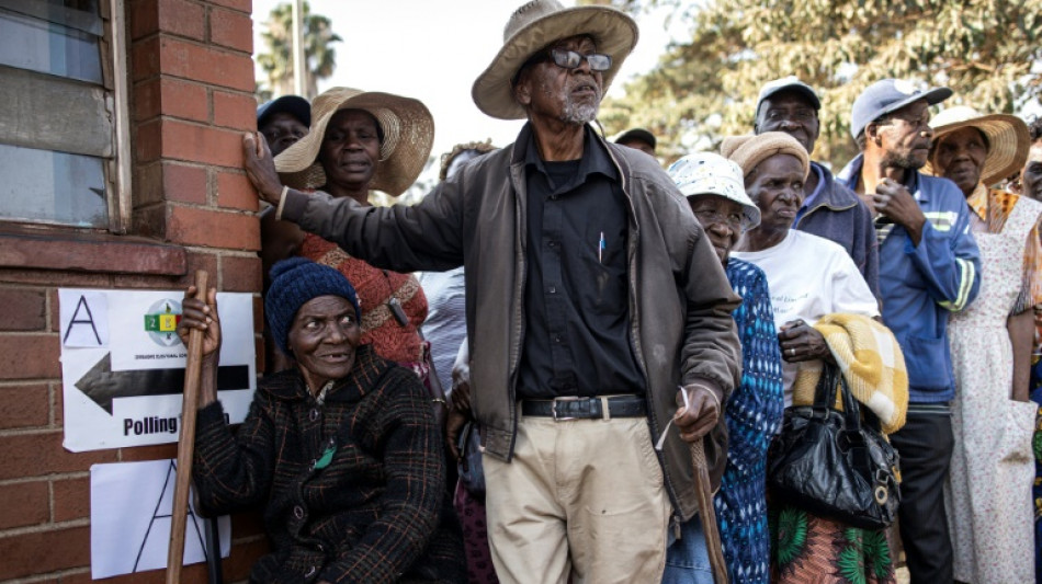 Zimbabwe opposition leader claims 'rigging', 'voter suppression'