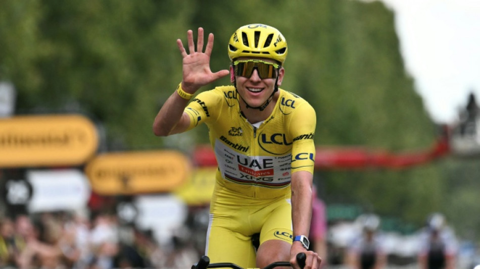  Pogacar wins record-equalling fifth Tour de France 