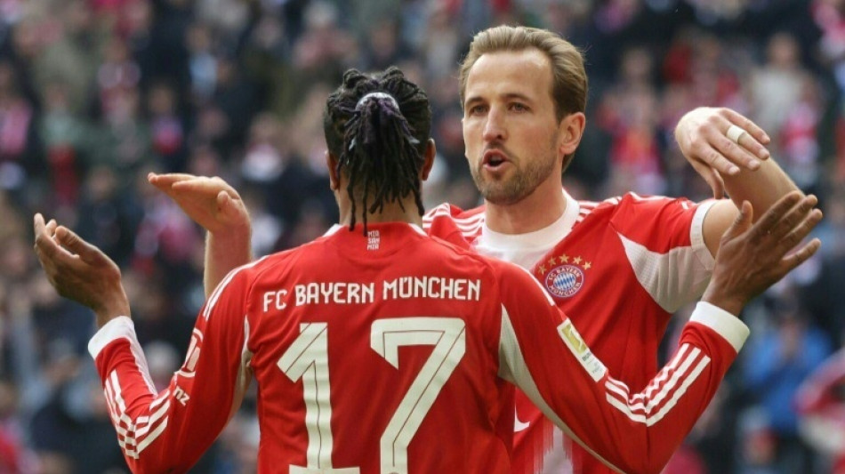  Kane moves closer to goals record as Bayern sink Union 