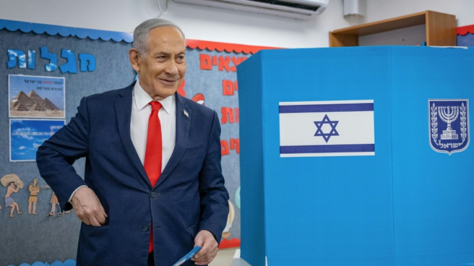  Record turnout as Israeli voters deliver verdict on Netanyahu 