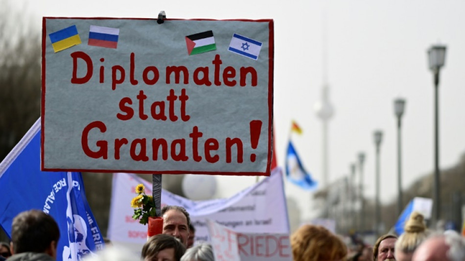 Alemanha: milhares de pessoas pedem paz na Ucrânia e em Gaza