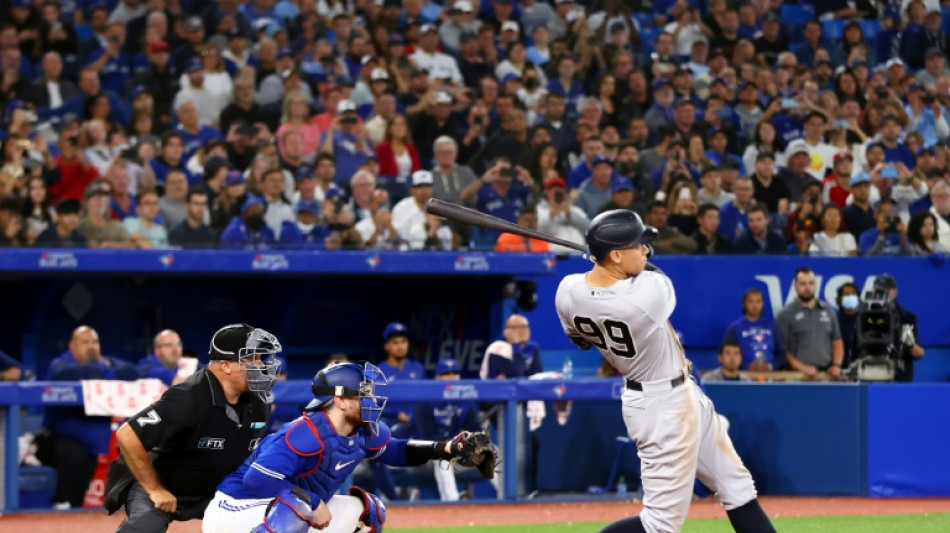 All rise! Judge blasts 61st homer to equal Maris record