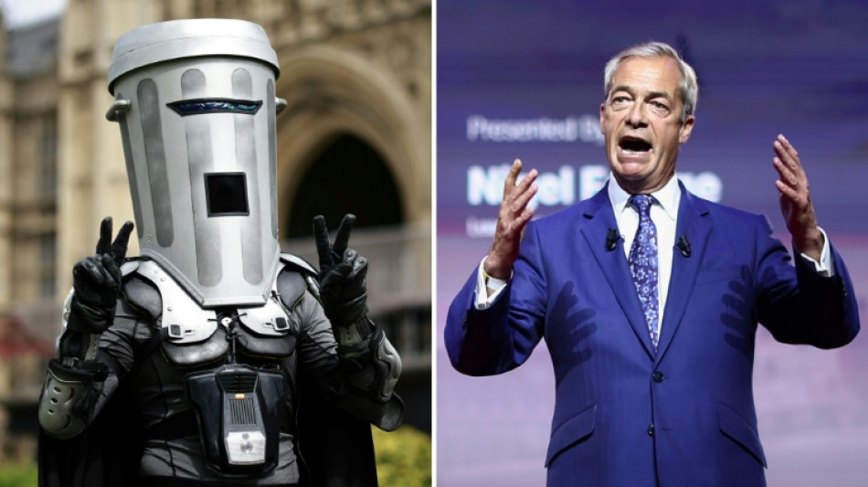  Rechtspopulist Farage bei Nachwahl in Gro&szlig;britannien Favorit gegen Spa&szlig;kandidaten 