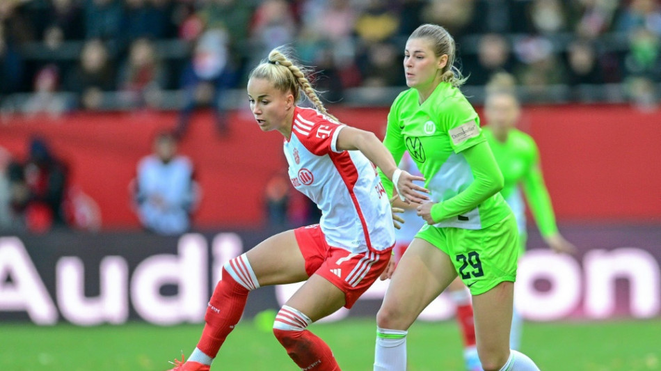 Spitze erobert: Bayern schl&auml;gt Wolfsburg im Frauen-Topspiel