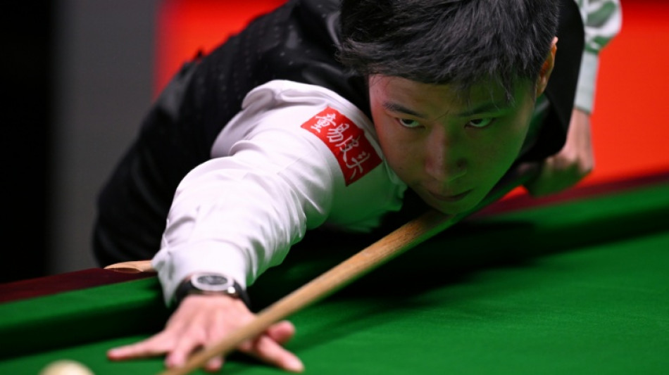  World snooker champion Zhao Xintong succumbs to 'Crucible curse' 