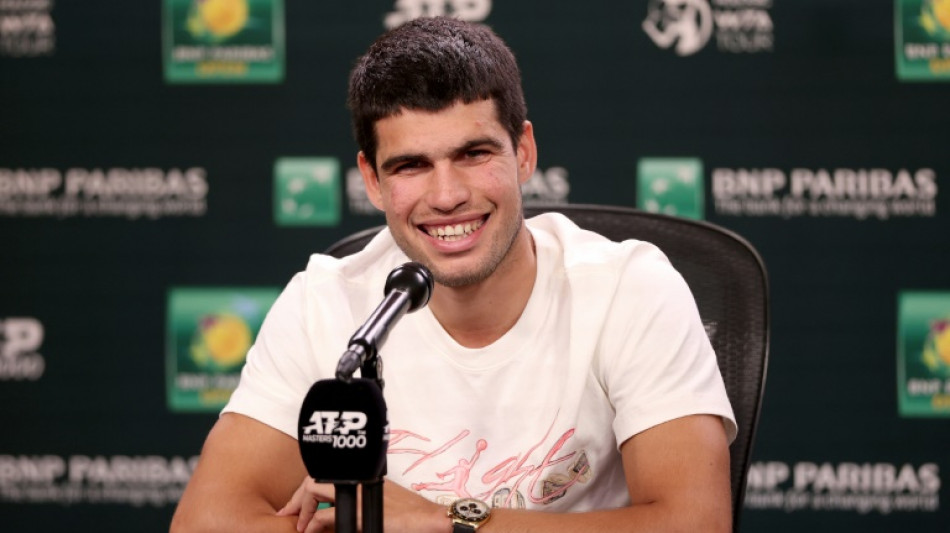 'Me sinto melhor e s&oacute; penso em defender o t&iacute;tulo' em Indian Wells, diz Alcaraz