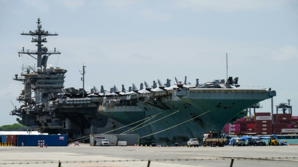  Portaviones de EEUU parte de Tailandia tras cinco d&iacute;as de descanso para su tripulaci&oacute;n 