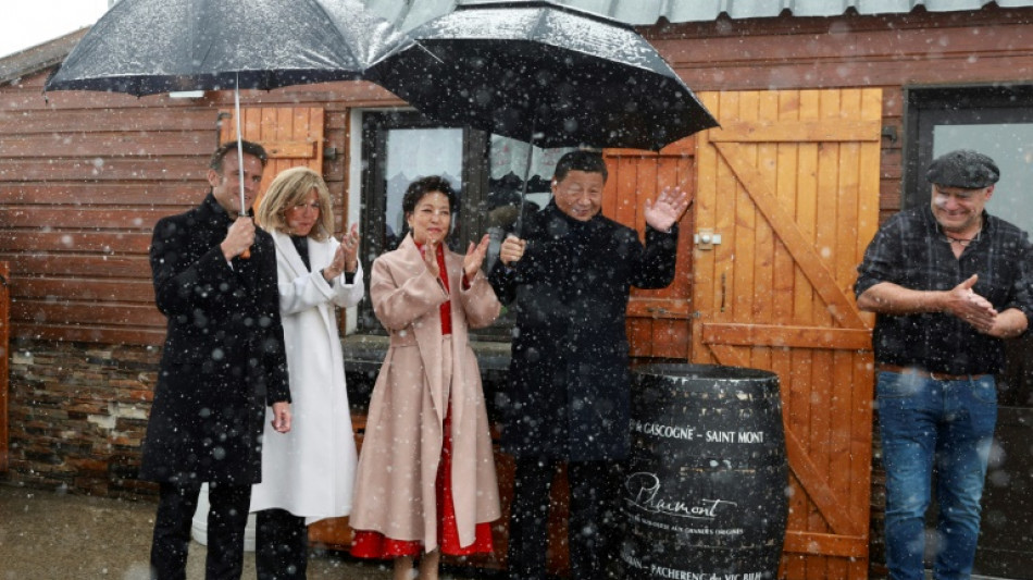 Macron besucht mit Chinas Staatschef Xi ein Restaurant in den Pyrenäen