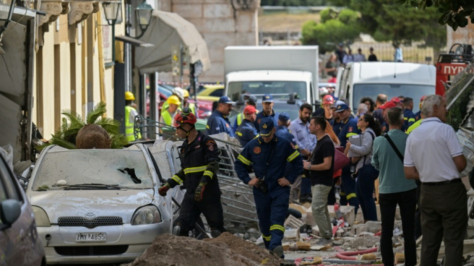  Six missing after building blast in historic Athens district 