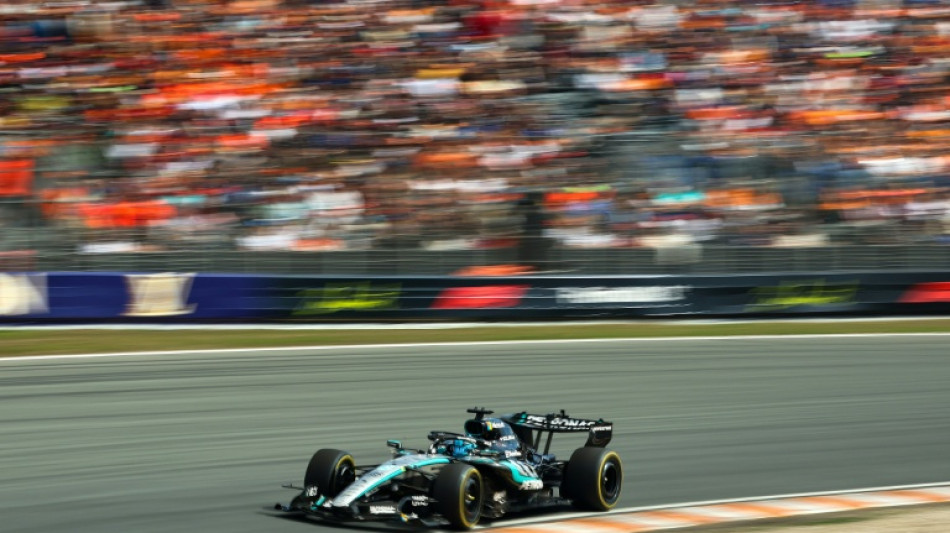  Russell wins Dutch GP sprint race, Antonelli fourth 