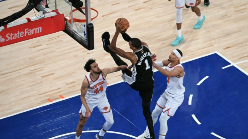 Finale NBA: Wembanyama relance les Spurs &agrave; New York